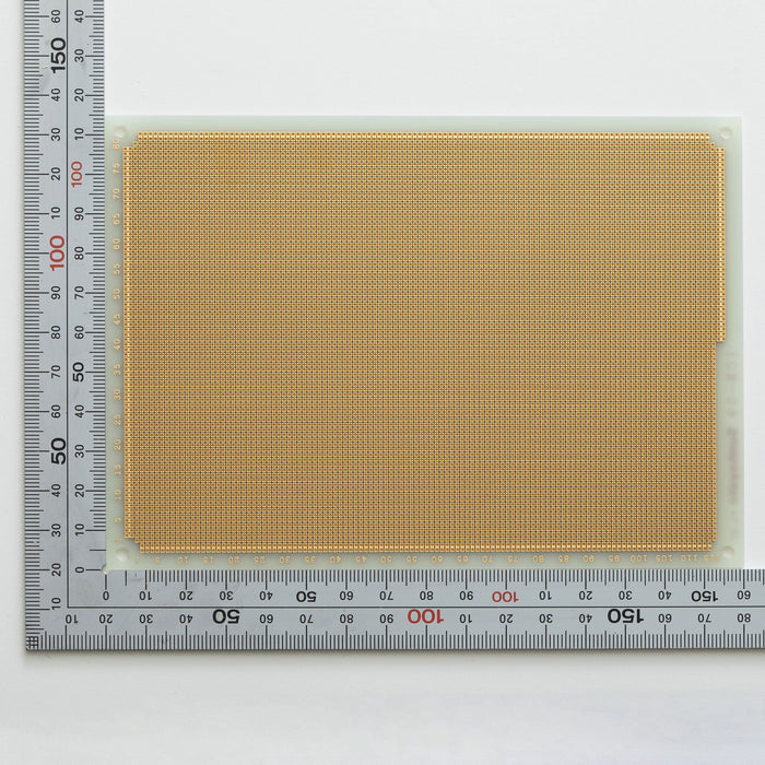 写真：1.27mmピッチ基板（ガラスエポキシ両面／115×160×1.6t）（ICB-09）：部品面