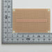 写真：小型ユニバーサル基板（ガラスコンポジット片面／47×72×1.2t）（ICB-288GV）：はんだ面