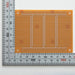 写真：小型ユニバーサル基板（紙フェノール片面／72×95×1.6t）（ICB-293U）：部品面