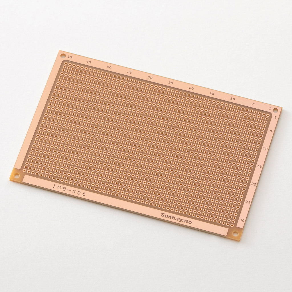ユニバーサル基板（紙フェノール片面／95×138×1.6t）（ICB-505 