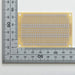 写真：小型ユニバーサル基板（鉛フリー基板片面／47×72×1.2t）（ICB-86G-PbF）：部品面