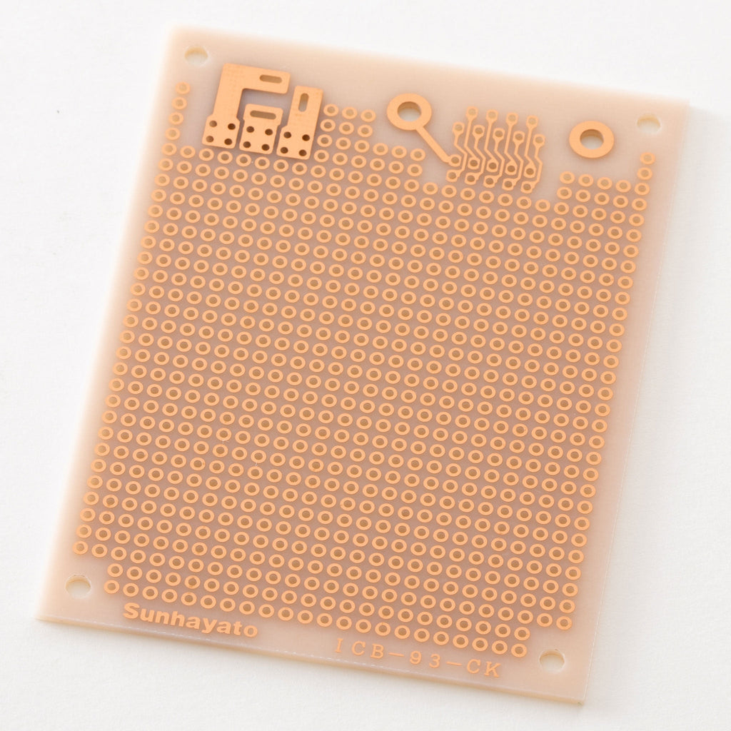 Dsubコネクタ対応ユニバーサル基板（ガラスコンポジット片面／72×95