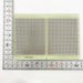 写真：小型ユニバーサル基板（ガラスエポキシ両面／95×138×1.6t）（ICB-93WGH）：はんだ面