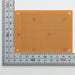 写真：小型ユニバーサル基板（紙フェノール片面／72×95×1.6t）（ICB-M93S）：部品面