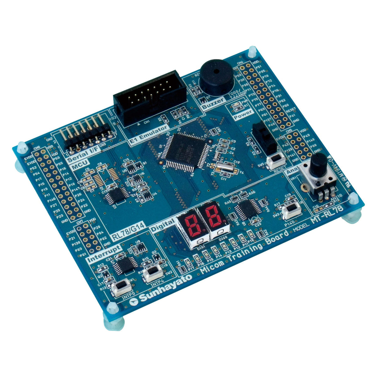 販売終了※マイコントレーニングボード（RL78／G14搭載）（MT-RL78