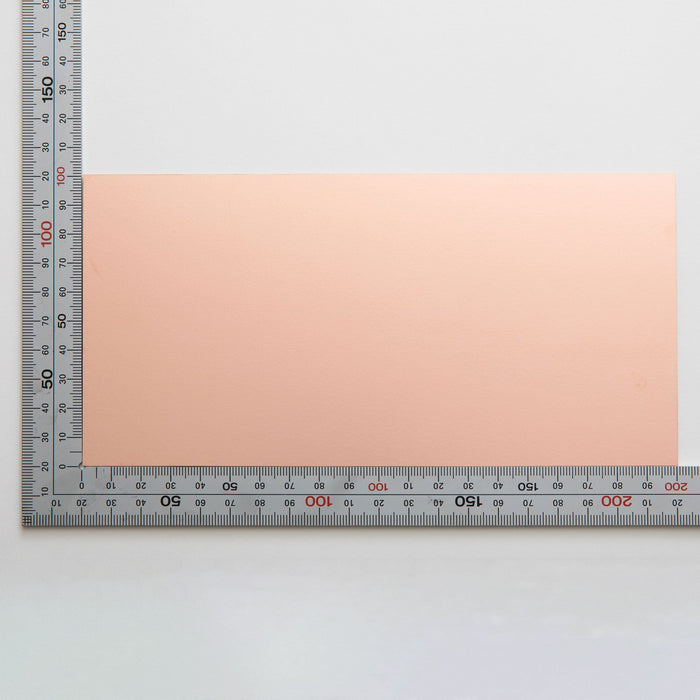 写真：銅張積層基板（カット基板）（紙フェノール片面／100×200×1.6t）（No.13）：銅箔面