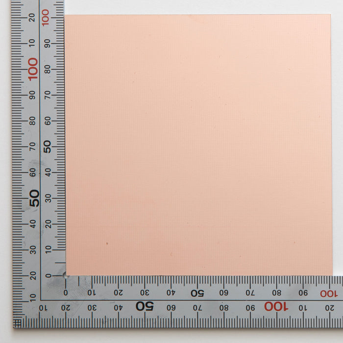 写真：銅張積層基板（カット基板）（ガラスエポキシ片面／100×100×1.6t）（No.31）：銅箔面