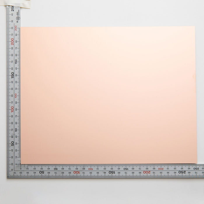 写真：銅張積層基板（カット基板）（ガラスエポキシ片面／200×250×1.6t）（No.35）：銅箔面