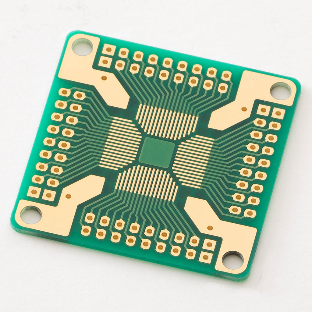 半導体　基盤 QFP IC変換基板（0.65mmピッチ／32～64ピン）（QFP-64） — サンハヤト