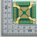 写真：QFP IC変換基板（0.8mmピッチ／24～64ピン）（QFP-83）：部品面