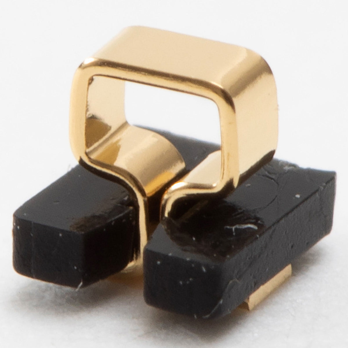 都市鉱山　金メッキ端子 高品位 計:105g 表面実装型カラーチェック端子（黒）（SHK-5-G-KURO） — サンハヤト