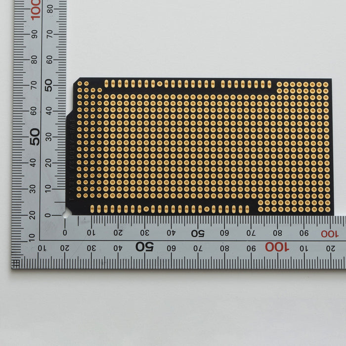 写真：For Arduino MEGA（黒色）（UB-ARD02）：部品面