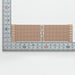 写真：端子付きユニバーサル基板（紙フェノール片面／41×141×1.6t）（UK-10P-67）：はんだ面